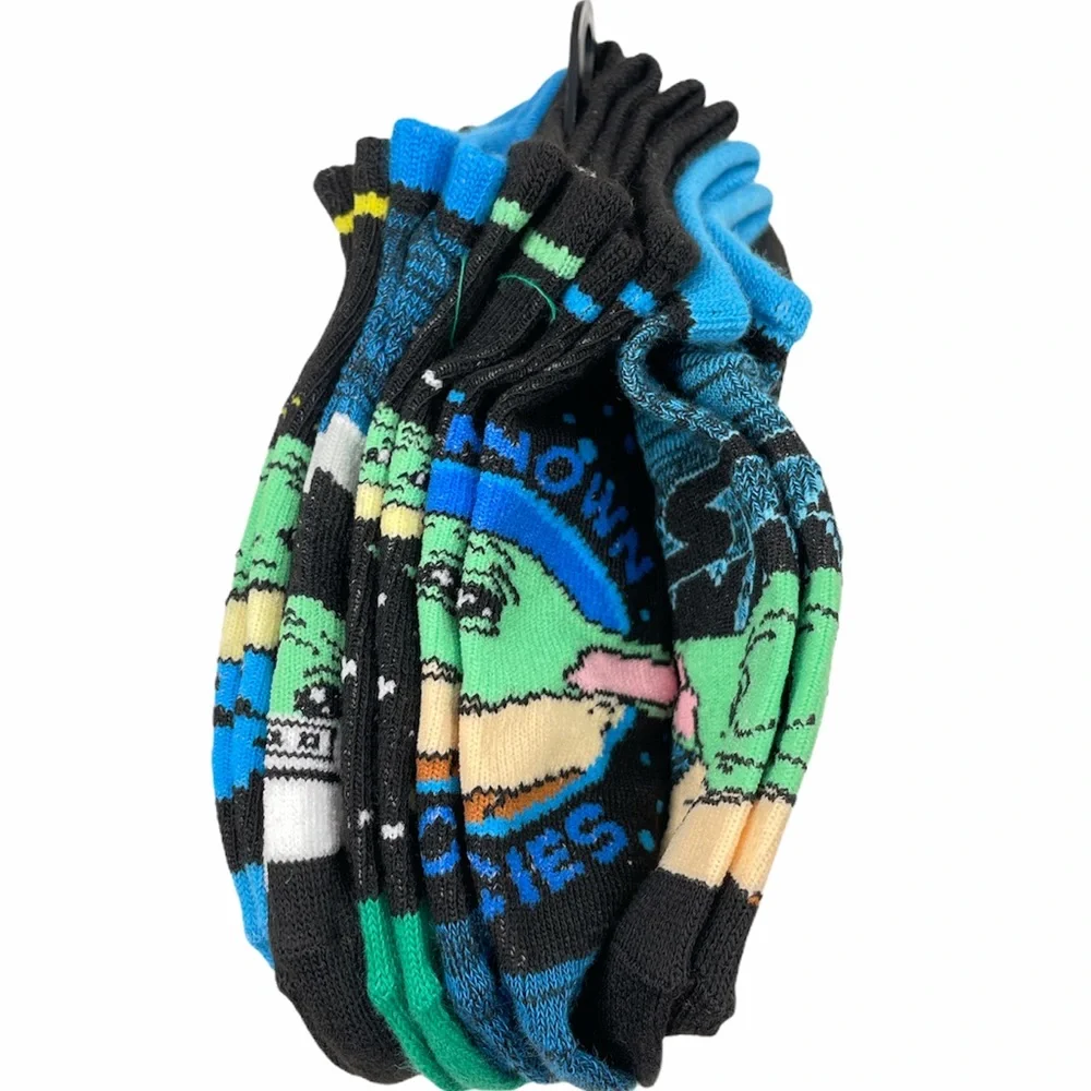 Star Wars Mandalorian Ankle Socks, 5 Pairs, Blue